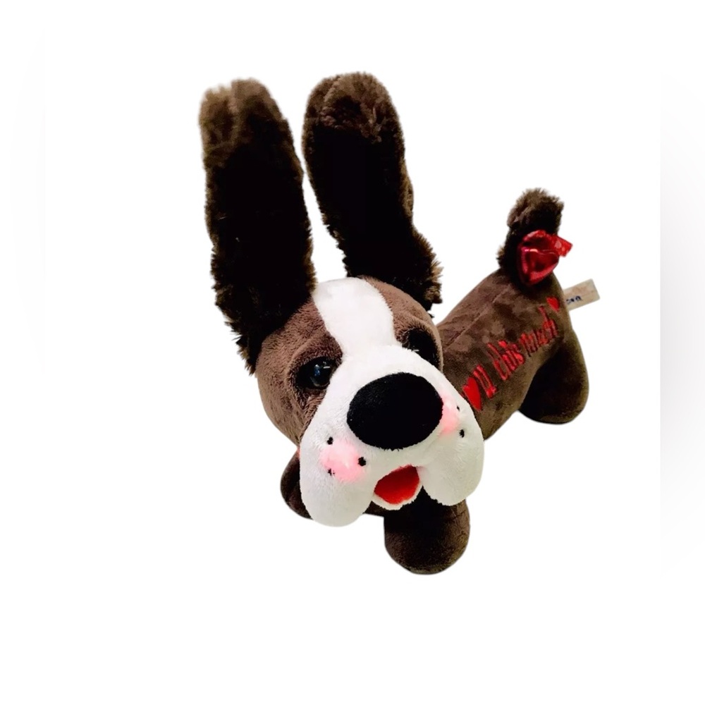 Dan Dee Collectors Choice Basset Hound Sings Do You Love Me Animated Plush Toy